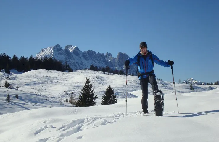 Snowshoeing